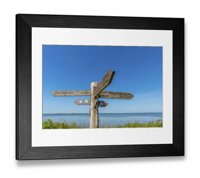 Framed Print : Nature reserve, NSG Geltinger Birk