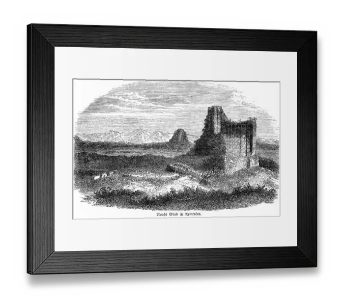 Framed Print : Noah's grave in Armenia, death Framed Print : Noah's grave in Armenia, death