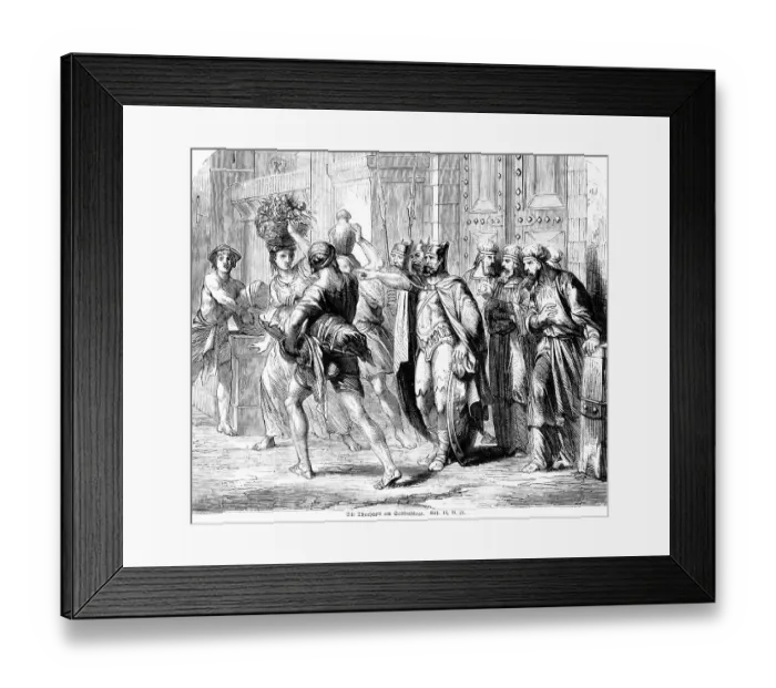 Framed Print : The Keepers of the Torah on the Sabbath Day