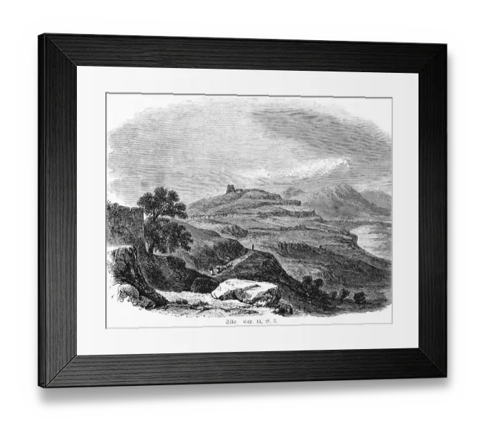 Framed Print : Shiloh, Ahia, Abimelech, High Priest