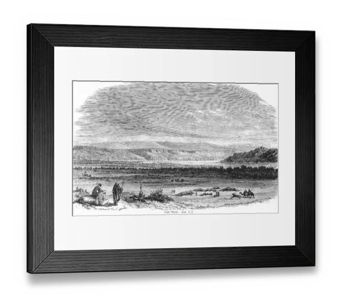 Framed Print : Land of Moab, landscape, mountains Framed Print : Land of Moab, landscape, mountains