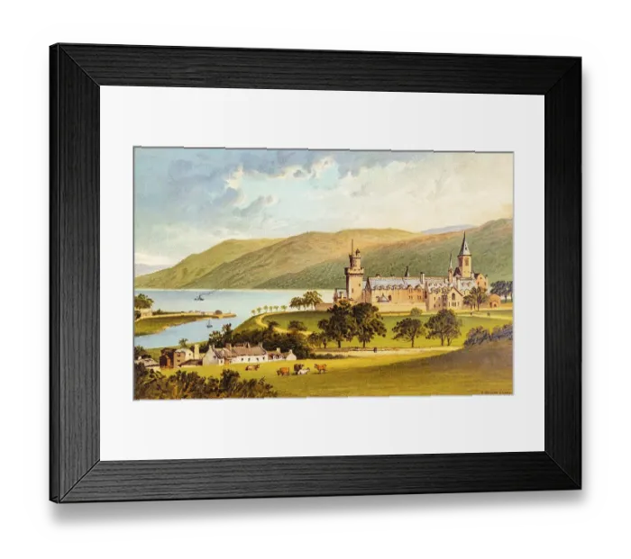 Framed Print : The Monastery, Fort Augustus, Loch Ness