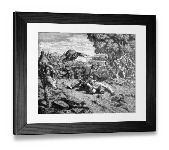 Framed Print : David and Goliath, First Book of Samuel Framed Print : David and Goliath, First Book of Samuel