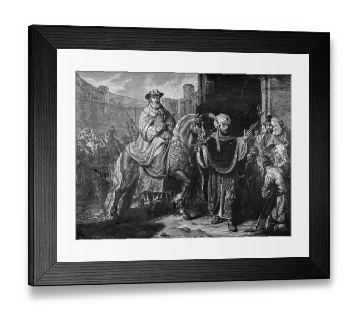 Framed Print : Mordecai's Triumph, Book of Esther
