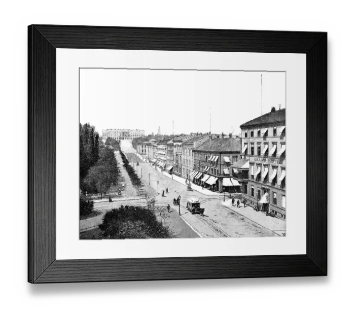 Framed Print : Oslo formerly Christiania, capital of Norway Framed Print : Oslo formerly Christiania, capital of Norway