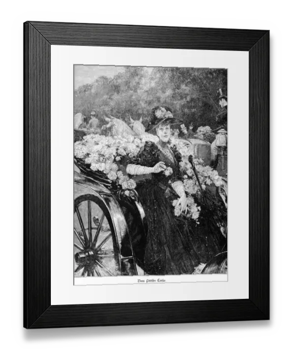 Framed Print : Paris Corso, carriage ride, Paris Framed Print : Paris Corso, carriage ride, Paris