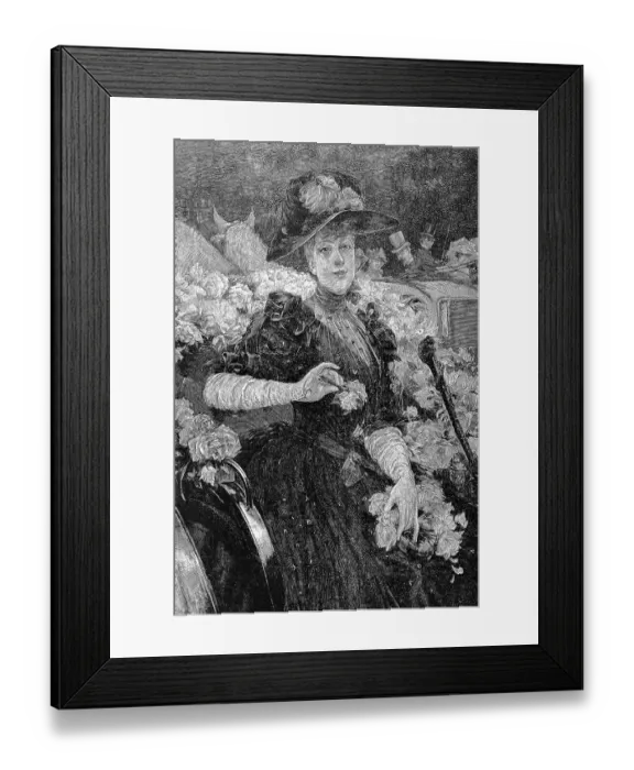 Framed Print : Paris Corso, carriage ride, Paris Framed Print : Paris Corso, carriage ride, Paris