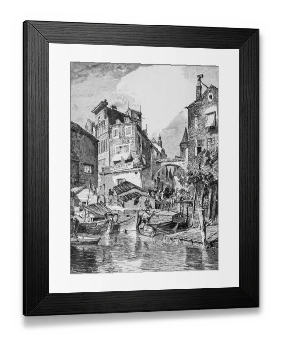 Framed Print : Kaliningrad or Koenigsberg, Frisian Lagoon Framed Print : Kaliningrad or Koenigsberg, Frisian Lagoon
