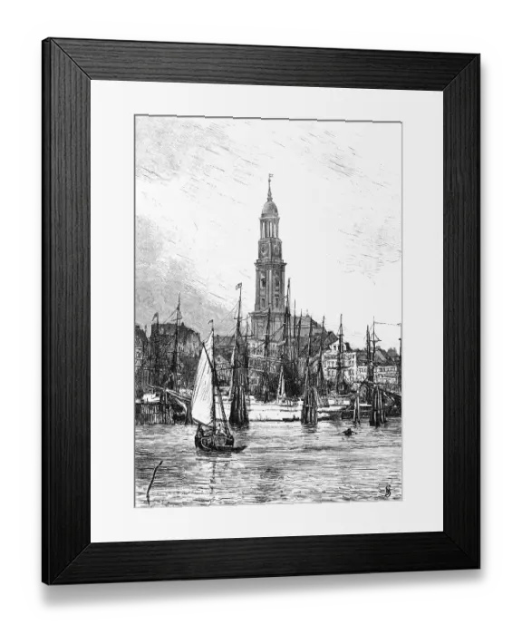 Framed Print : St. Michael's Church, Michel Framed Print : St. Michael's Church, Michel