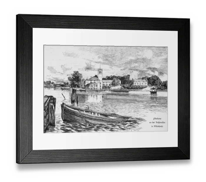 Framed Print : Excursion boats on the Aussenalster in Uhlenhorst Framed Print : Excursion boats on the Aussenalster in Uhlenhorst