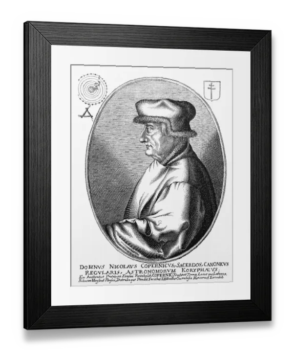 Framed Print : Portrait of Nicolaus Copernicus