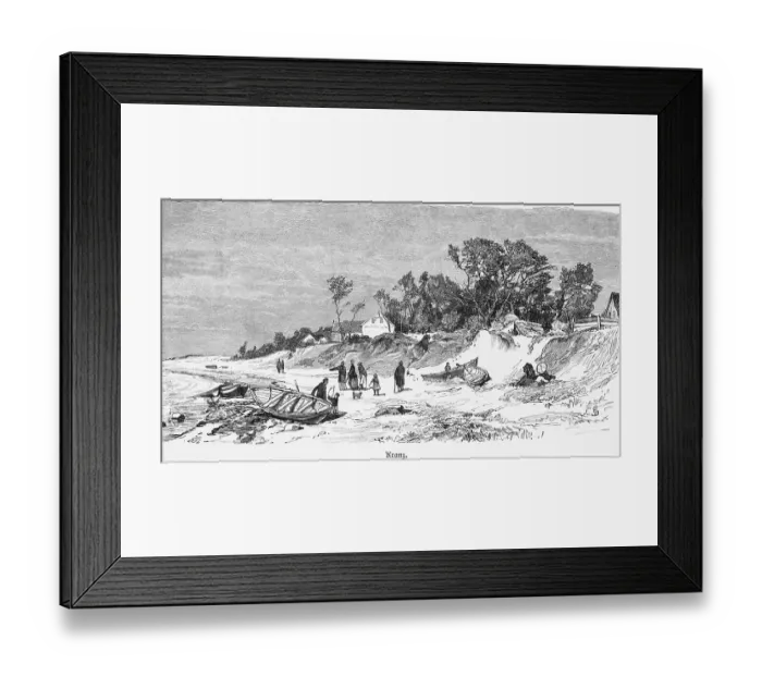 Framed Print : Zelenogradsk or Cranz, Curonian Spit Framed Print : Zelenogradsk or Cranz, Curonian Spit