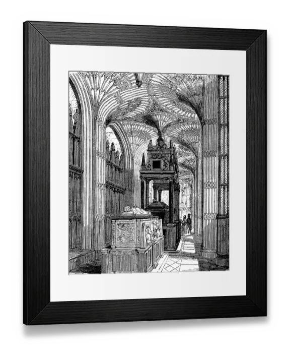Framed Print : Henry VII Chapel, Westminster Abbey Framed Print : Henry VII Chapel, Westminster Abbey