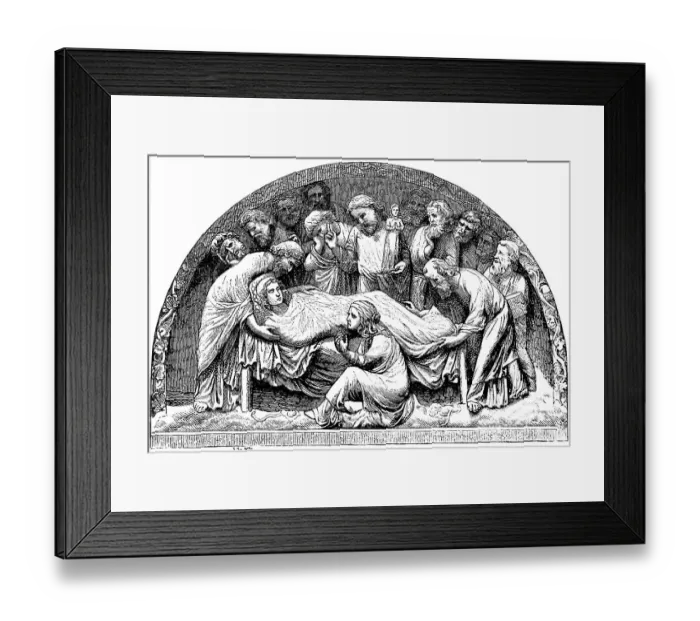 Framed Print : Death of Mary, sculpture in Strasbourg Cathedral Framed Print : Death of Mary, sculpture in Strasbourg Cathedral
