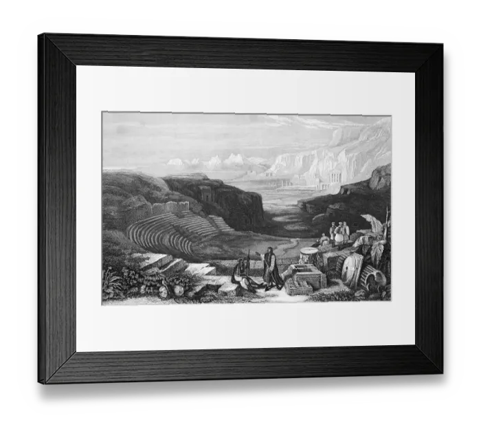 Framed Print : Ruins of Selah or Petra, Jordan Framed Print : Ruins of Selah or Petra, Jordan