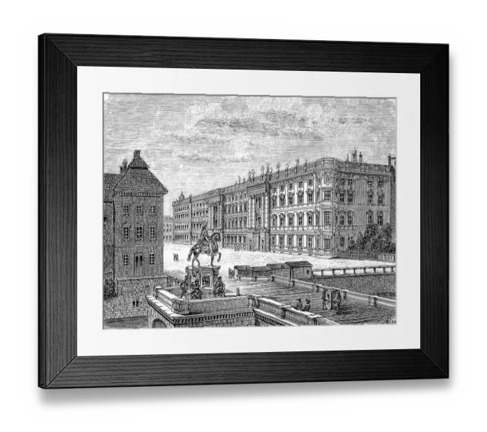 Framed Print : Royal Palace in Berlin, residence of the kings Framed Print : Royal Palace in Berlin, residence of the kings