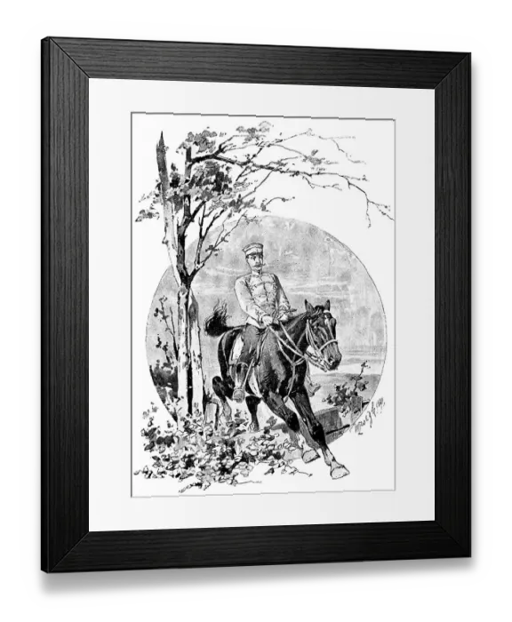 Framed Print : Pictures from the life of a soldier
