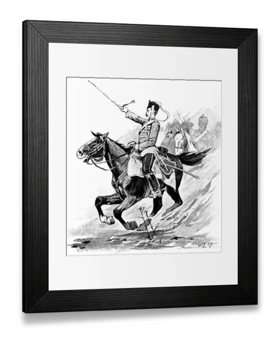 Framed Print : Pictures from the life of a soldier Framed Print : Pictures from the life of a soldier
