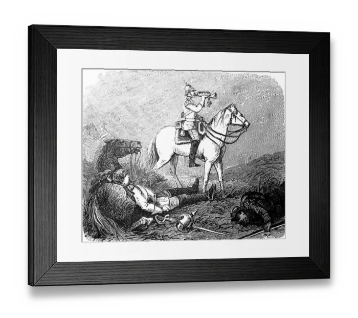 Framed Print : Pictures from the life of a soldier Framed Print : Pictures from the life of a soldier