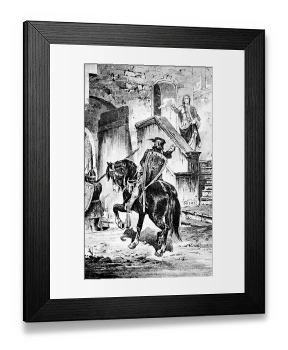 Framed Print : Pictures from the life of a soldier Framed Print : Pictures from the life of a soldier