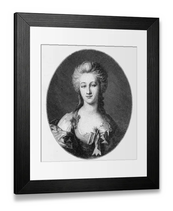 Framed Print : Anna Elisabeth Schoenemann, Lili Schonemann (1758-1817) Framed Print : Anna Elisabeth Schoenemann, Lili Schonemann (1758-1817)