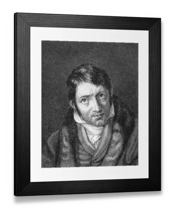 Framed Print : Carl Ludwig Boerne, born Juda Loeb Baruch (1786 - 1837) Framed Print : Carl Ludwig Boerne, born Juda Loeb Baruch (1786 - 1837)
