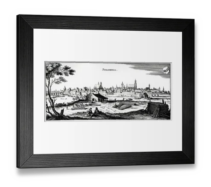 Framed Print : Straubing, Lower Bavaria, Bavaria Framed Print : Straubing, Lower Bavaria, Bavaria