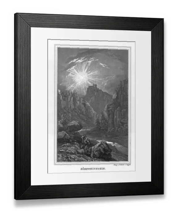 Framed Print : Goessweinstein, Franconian Switzerland