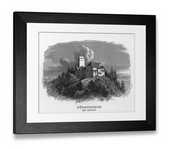 Framed Print : Fuersteneck Castle, Perlesreut Framed Print : Fuersteneck Castle, Perlesreut