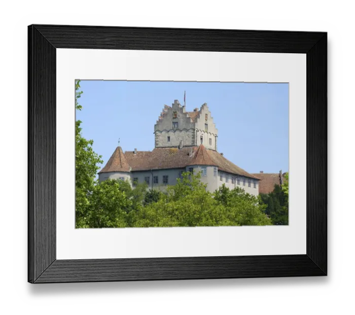 Framed Print : Meersburg Castle, Meersburg, Lake Constance