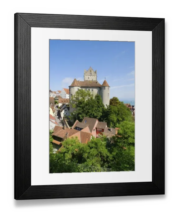 Framed Print : Meersburg Castle in the Upper Town Framed Print : Meersburg Castle in the Upper Town