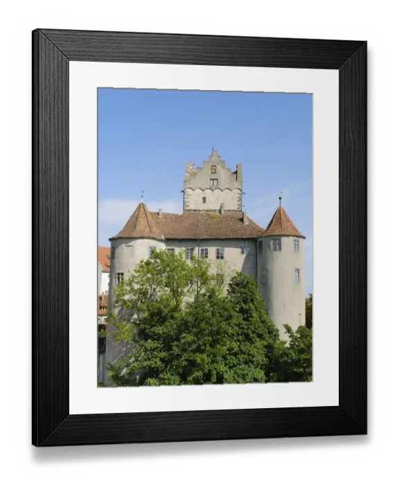Framed Print : Meersburg Castle in the Upper Town Framed Print : Meersburg Castle in the Upper Town