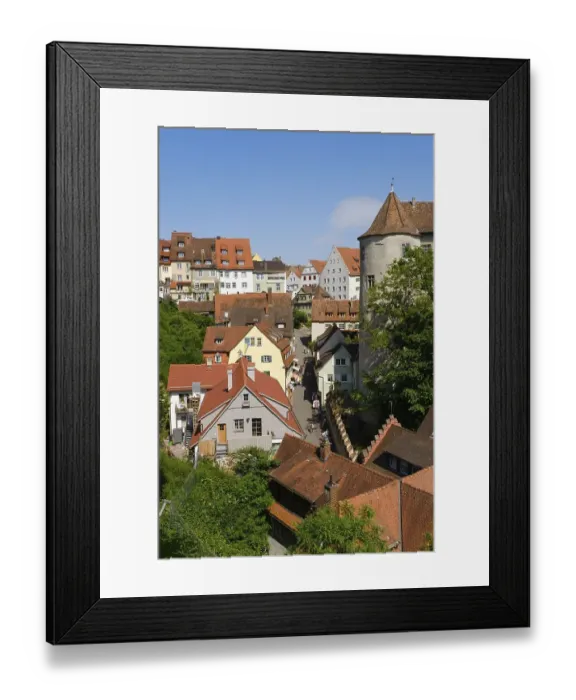 Framed Print : Oberstadt, Meersburg, Lake Constance Framed Print : Oberstadt, Meersburg, Lake Constance