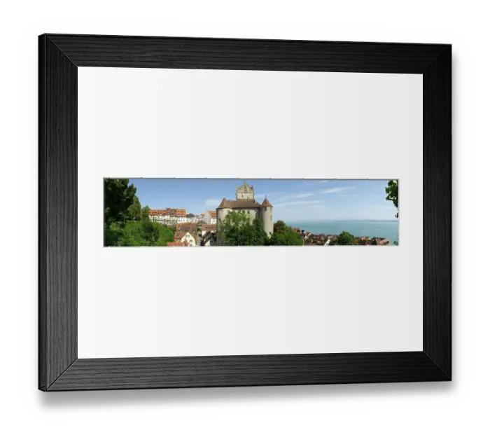 Framed Print : Meersburg Castle in the Upper Town