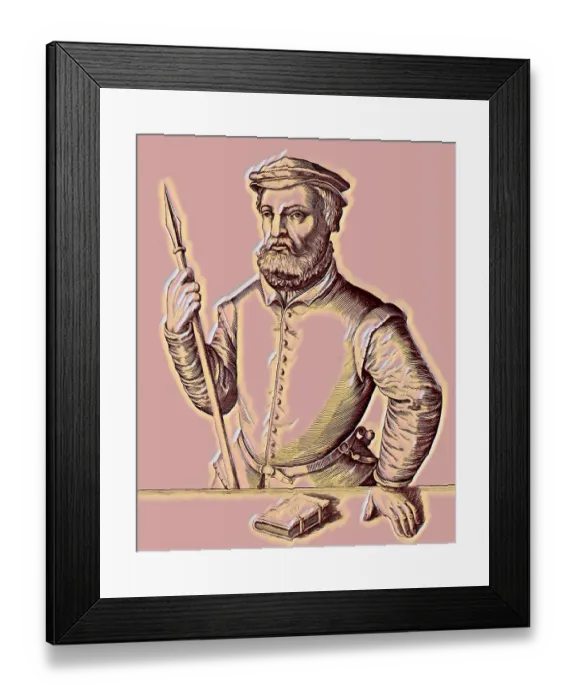 Framed Print : Portrait of Jan Matthys, Anabaptist leader of the Muenster Rebellion Framed Print : Portrait of Jan Matthys, Anabaptist leader of the Muenster Rebellion