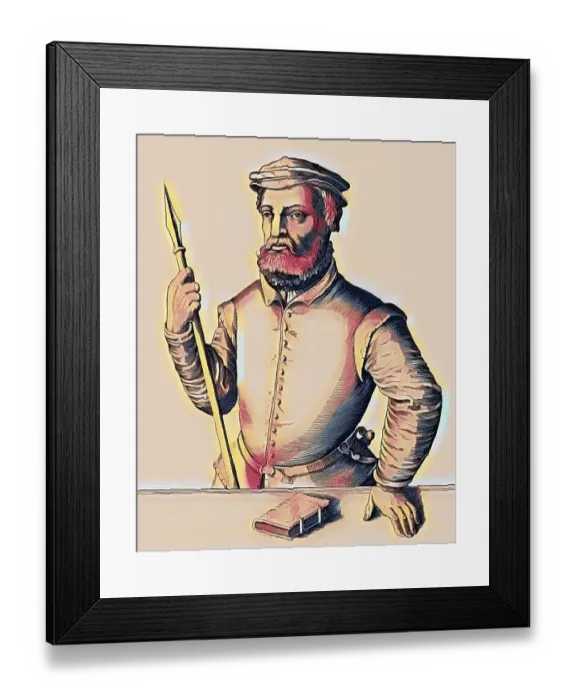 Framed Print : Portrait of Jan Matthys, Anabaptist leader of the Muenster Rebellion Framed Print : Portrait of Jan Matthys, Anabaptist leader of the Muenster Rebellion