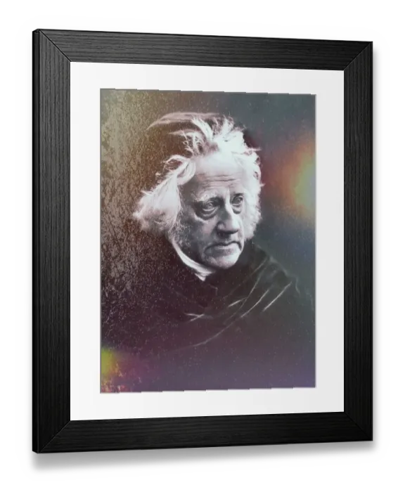 Framed Print : Sir John Frederick William Herschel Framed Print : Sir John Frederick William Herschel