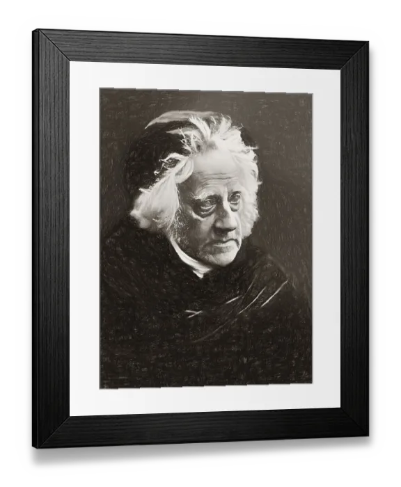Framed Print : Sir John Frederick William Herschel