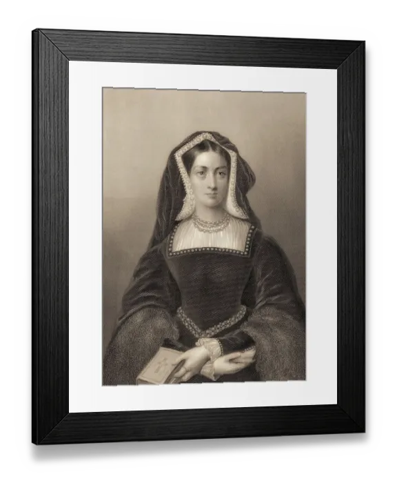Framed Print : Catherine of Aragon, 1485 -1536 Framed Print : Catherine of Aragon, 1485 -1536