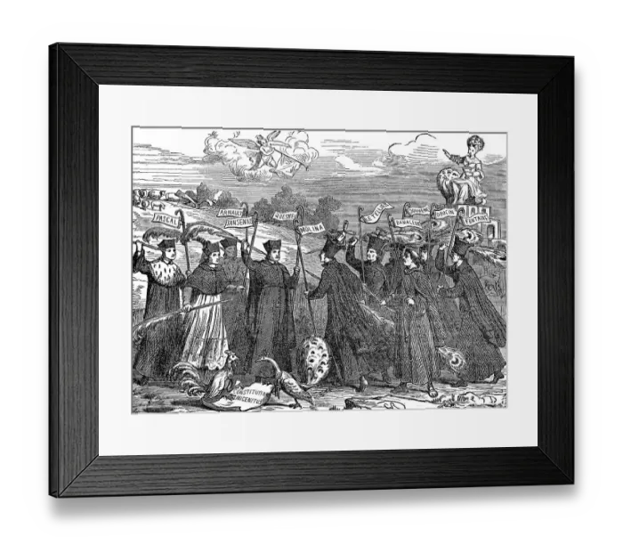 Framed Print : A satiric pamphlet about Molinism and Jansenism in the 17th Century Framed Print : A satiric pamphlet about Molinism and Jansenism in the 17th Century