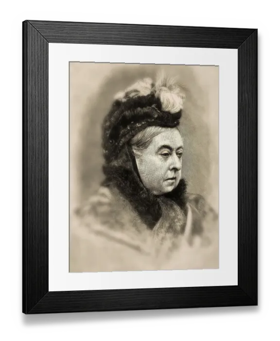 Framed Print : Queen Victoria or Alexandrina Victoria Framed Print : Queen Victoria or Alexandrina Victoria