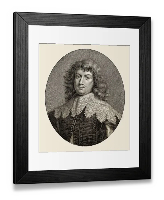 Framed Print : George Digby, 2nd Earl of Bristol