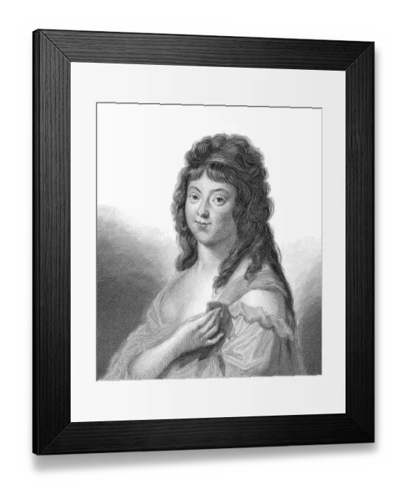Framed Print : Madame Roland or Marie-Jeanne Phlippon Roland Framed Print : Madame Roland or Marie-Jeanne Phlippon Roland