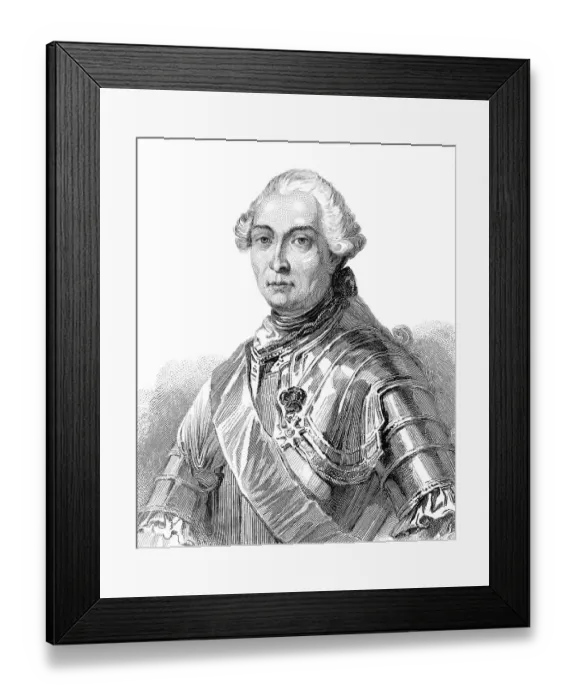 Framed Print : Gaston Pierre de Levis, duc de Levis-Mirepoix Framed Print : Gaston Pierre de Levis, duc de Levis-Mirepoix