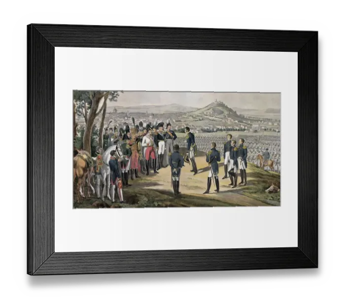 Framed Print : After the Battle of Paris the French Empire surrendered on March 31 Framed Print : After the Battle of Paris the French Empire surrendered on March 31