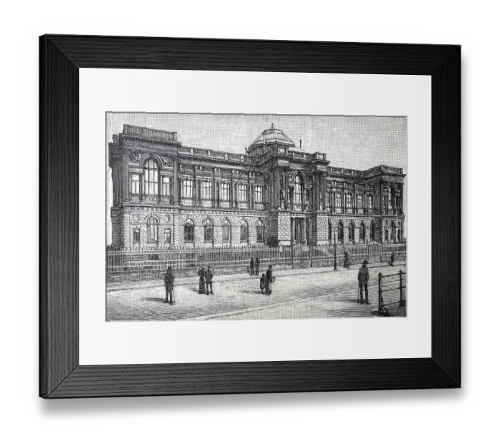 Framed Print : Staedel Art Institute or Staedel