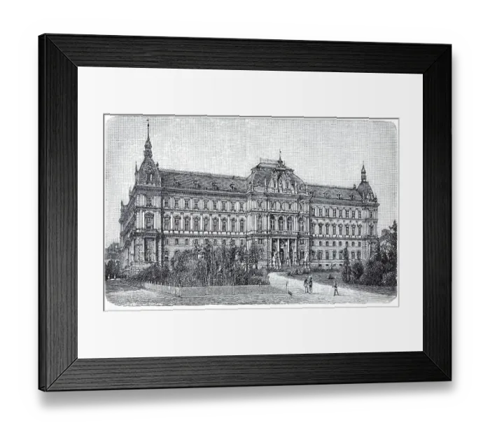 Framed Print : Palace of Justice, Vienna, Austria