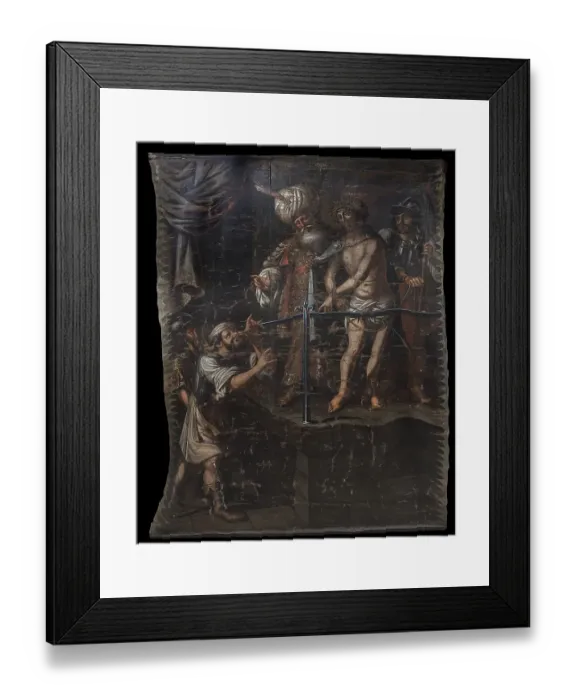 Framed Print : Lenten cloth in Rottweiler Muenster