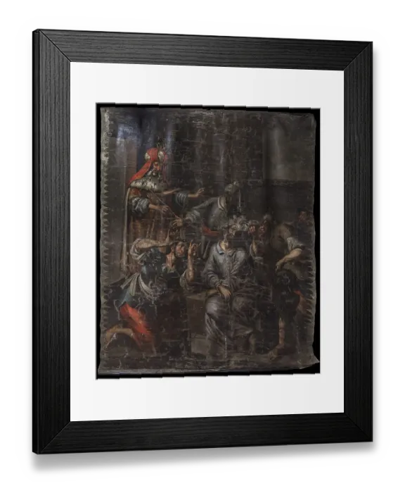 Framed Print : Lenten cloth in Rottweiler Muenster