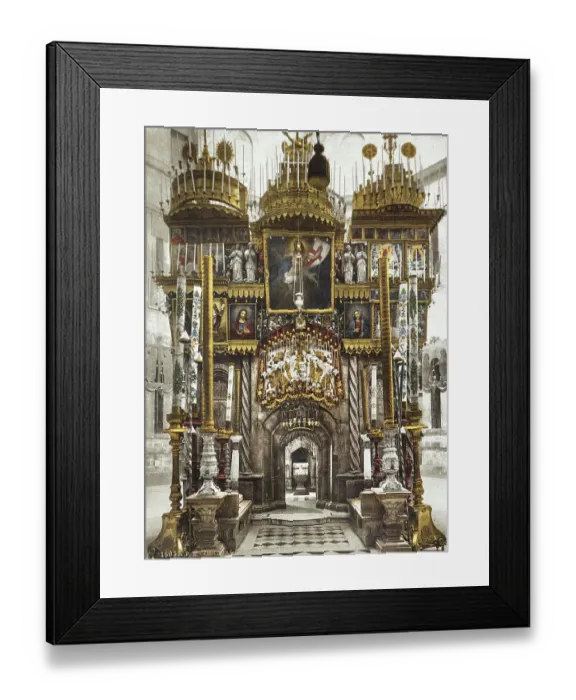 Framed Print : Main facade, Church of the Holy Sepulchre Framed Print : Main facade, Church of the Holy Sepulchre